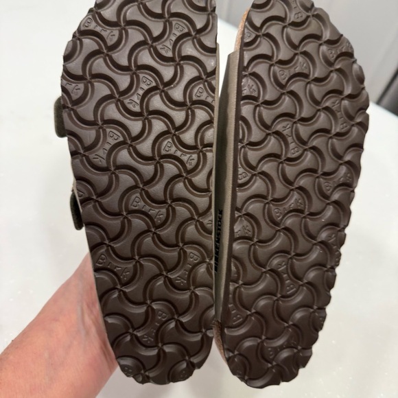 Birkenstock Arizona Women’s Sandals Slides Double Buckle Taupe Sz US 5-5.5 EU 36 - Picture 7 of 10